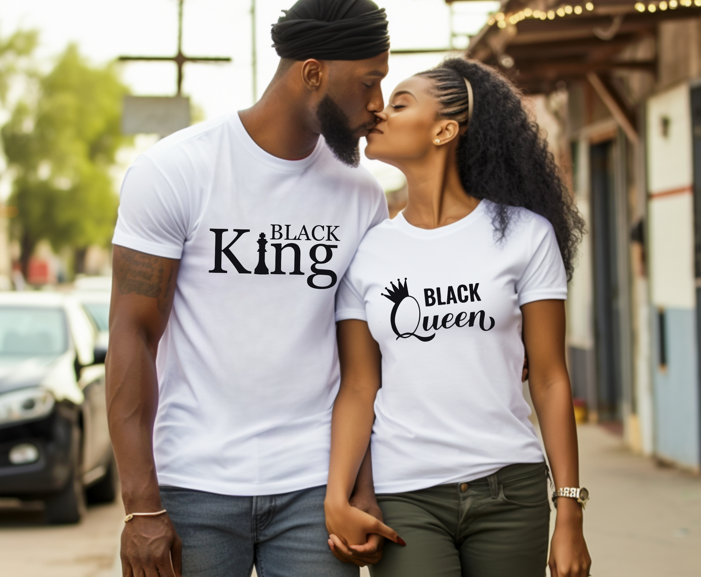 "Black King and Queen" T-Shirt Bundle