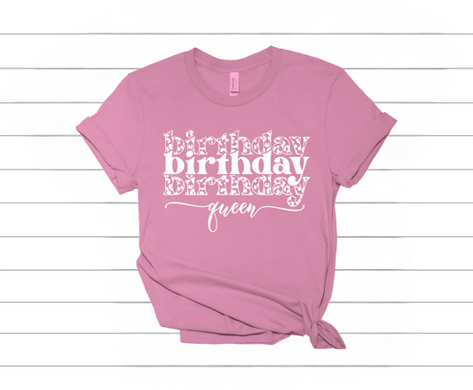 "Birthday Queen" T-Shirt