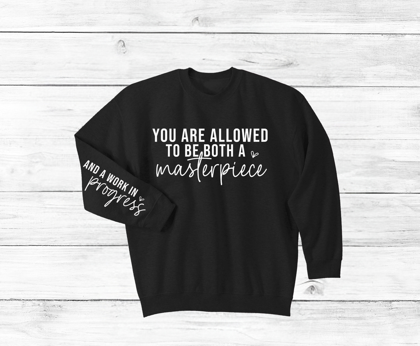 "You Are Allowed" Fleece Sweatshirt