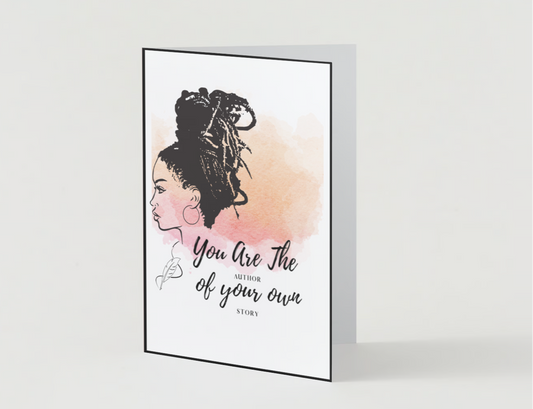 You Are The Author Greeting Card