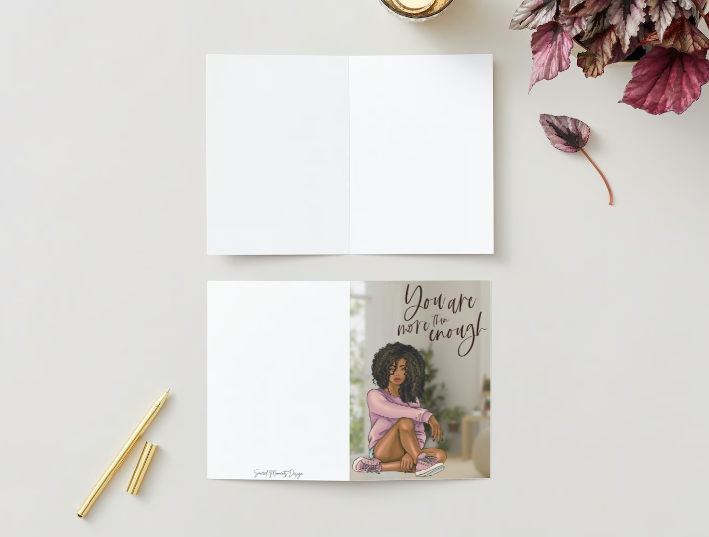 You Are More Than Enough Greeting Card