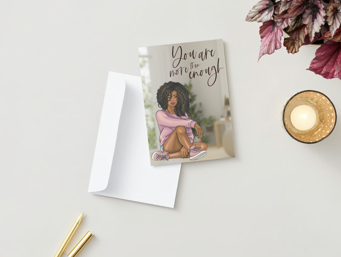 You Are More Than Enough Greeting Card