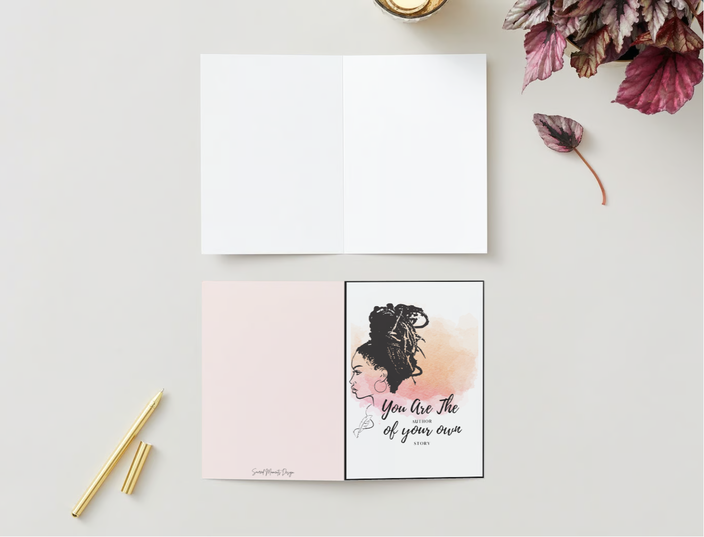 You Are The Author Greeting Card