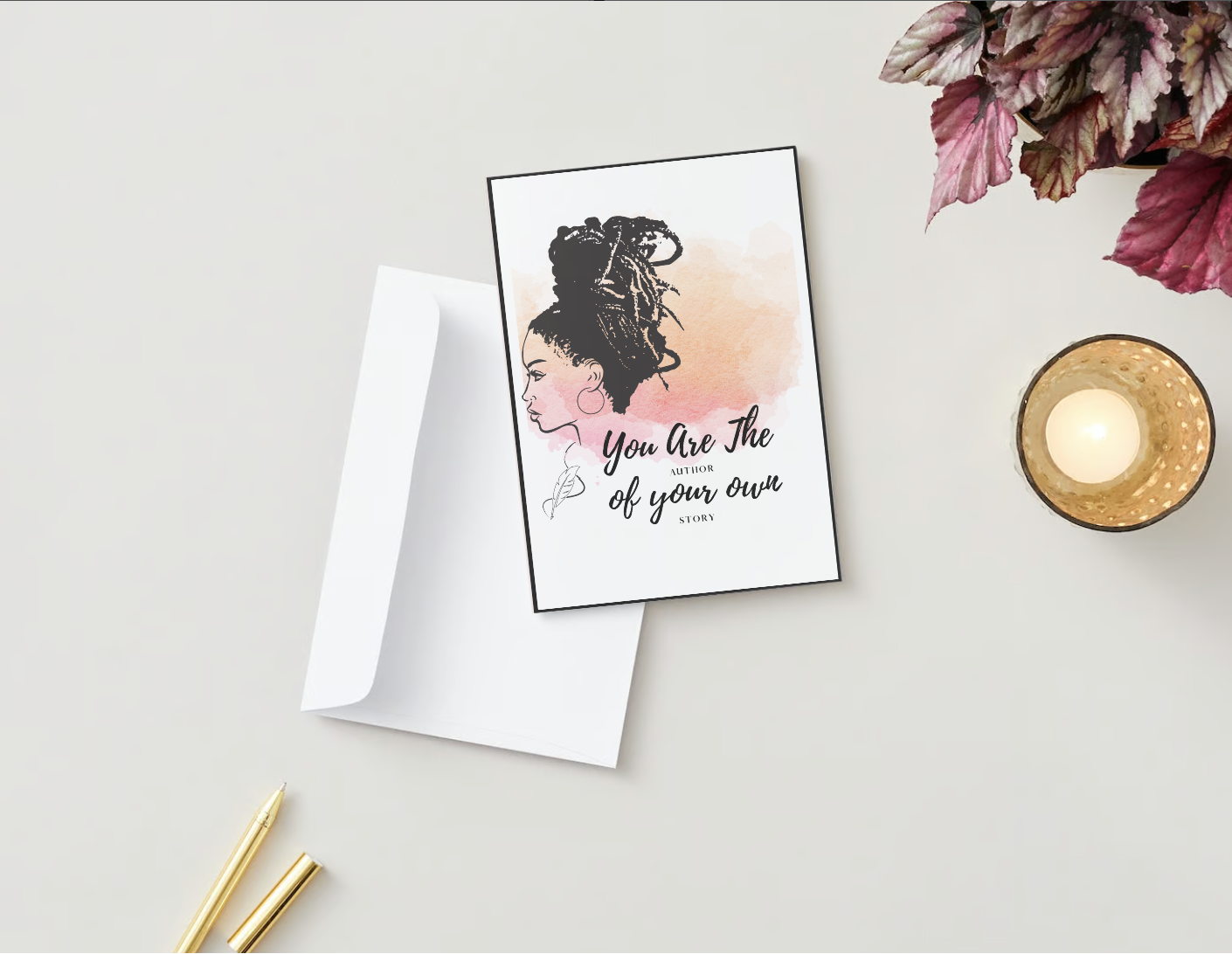 You Are The Author Greeting Card